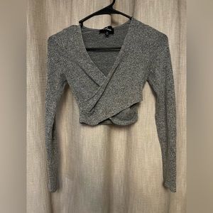 Gray Crop, Lulu’s, Size XS